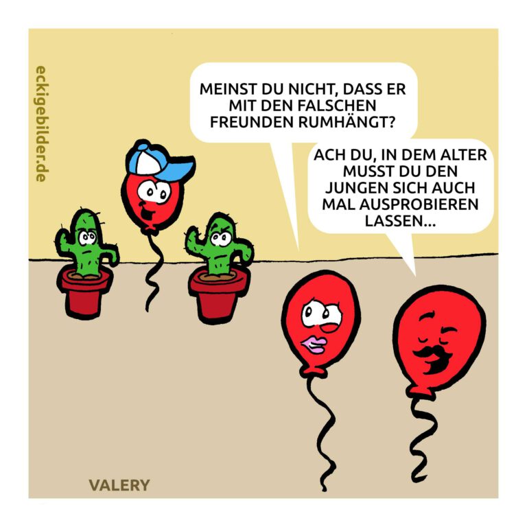 Luftballons Cartoon